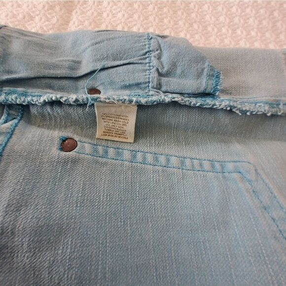 Free People Women's Blue Shorts Size W 29 - Picture 8 of 8